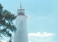 St. Mark's Lighthouse (top slice:  photograph & retouching by Jack L. Wolfgang II)